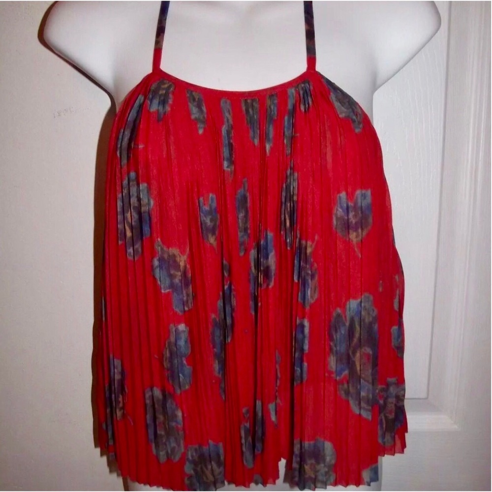 Kimchi Blue floral halter top